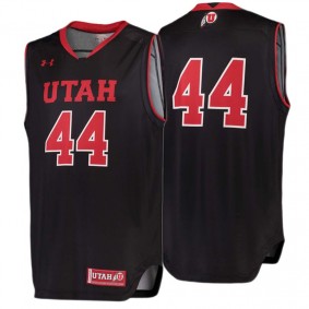 Male Utah Utes #44 Black Tank Top Basketball Performance Jersey