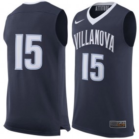 #15 Male Villanova Wildcats Navy NCAA Basketball Premier Tank Top Jersey