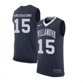 Male Ryan Arcidiacono #15 Villanova Wildcats Navy Blue NCAA High-School Basketball NBA Player Jersey