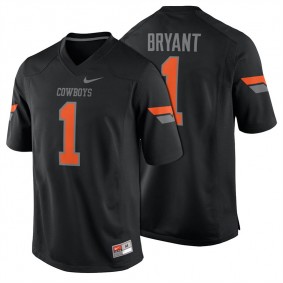 Man Oklahoma State Cowboys #1 Dez Bryant Black Football Game Jersey