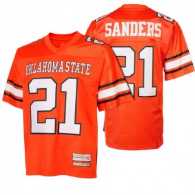 Man Oklahoma State Cowboys #21 Orange Football Game Jersey