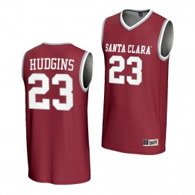 Marya Hudgins Santa Clara Broncos #23 Maroon Womens Basketball Jersey Unisex NIL Lightweight