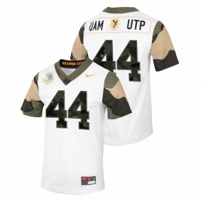 Men's Air Force Falcons Omar Fattah White Special Game UAM UTP Jersey