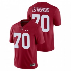 Men's Alabama Crimson Tide Alex Leatherwood Crimson Limited Jersey