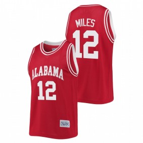 Alabama Crimson Tide Darius Miles Crimson Commemorative Basketball Classic Jersey