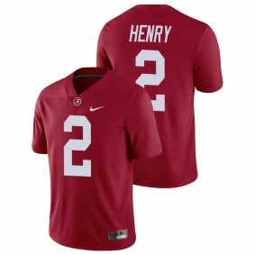 Men's Alabama Crimson Tide Derrick Henry Crimson Game Alumni Player Football Jersey