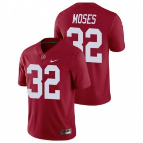 Men's Alabama Crimson Tide Dylan Moses Crimson Game Alumni Player Football Jersey