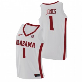 Herbert Jones Alabama Crimson Tide 2021 White College Basketball Swingman Jersey