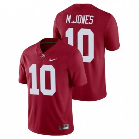 Men's Alabama Crimson Tide Mac Jones Crimson Limited Jersey