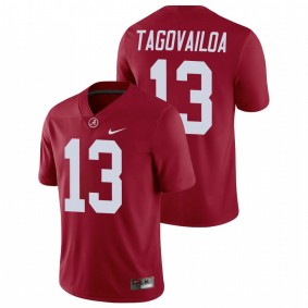 Men's Alabama Crimson Tide Tua Tagovailoa Crimson Game Alumni Player Football Jersey