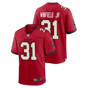 Men's Antoine Winfield Jr. #31 Red 2020 NFL Draft Game Jersey