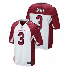 Men's Arizona Cardinals Budda Baker White Game Jersey