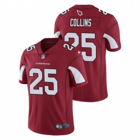 Men's Arizona Cardinals Zaven Collins Cardinal 2021 NFL Draft Vapor Limited Jersey