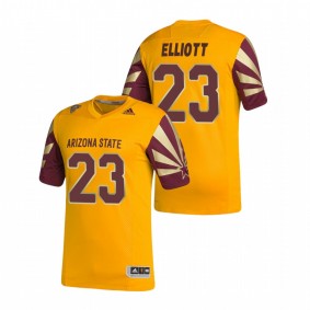 Deonce Elliott Arizona State Sun Devils Gold Premier Strategy Jersey