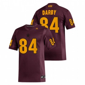 Men's Arizona State Sun Devils Frank Darby Maroon Replica College Football Jersey