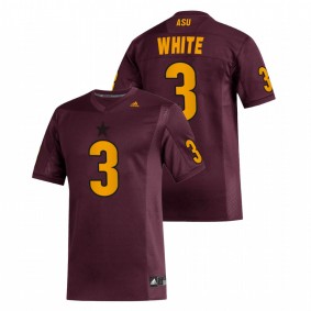 Men's Arizona State Sun Devils Rachaad White Maroon Replica Football Jersey