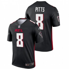 Men's Atlanta Falcons Kyle Pitts Black 2021 NFL Draft Legend Jersey