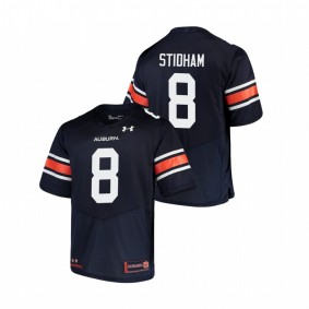 Men's Auburn Tigers Jarrett Stidham Navy Under Armour Replica Football Jersey