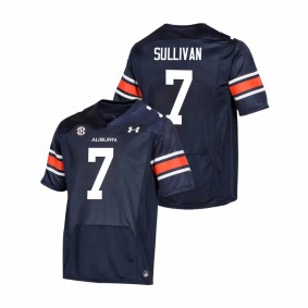 Men's Auburn Tigers Pat Sullivan Navy Under Armour Premier Football Jersey