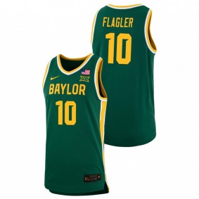 Baylor Bears Adam Flagler Green Replica Basketball Jersey