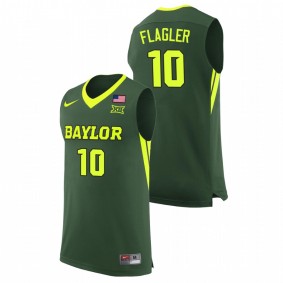 Baylor Bears Adam Flagler Green College Basketball Replica Jersey