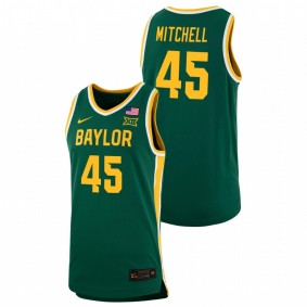 Baylor Bears Davion Mitchell Green Replica Basketball Jersey