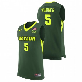 Baylor Bears Jordan Turner Green College Basketball Replica Jersey