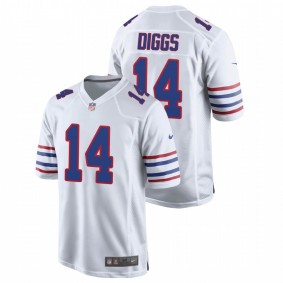 Men's Buffalo Bills Stefon Diggs White Game Alternate Jersey