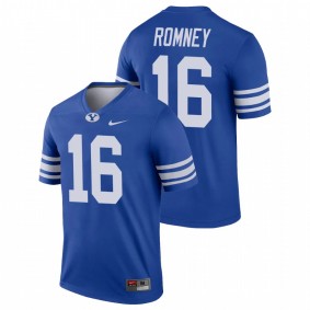 Men's BYU Cougars Baylor Romney Royal College Football Alumni Legend Nike Jersey