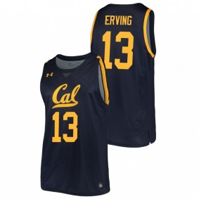 Men's California Golden Bears 2019-20 #13 Navy Jules Erving College Basketball Replica Jersey