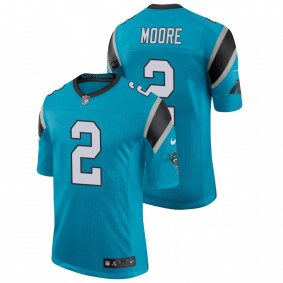 Men's Carolina Panthers DJ Moore Blue Classic Limited Jersey