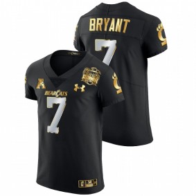 Men's Cincinnati Bearcats Coby Bryant Black 2021 Peach Bowl Golden Edition Jersey