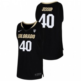 Isaac Jessup Colorado Buffaloes 2021 Black College Basketball Team Replica Jersey