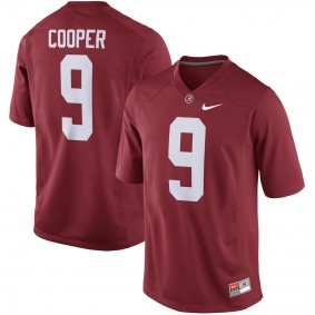 Men's Alabama Crimson Tide #9 Amari Cooper Crimson Alumni Football Game Jersey