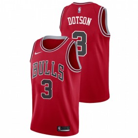 Devon Dotson 2020-21 Red Icon 2020 NBA Draft Jersey