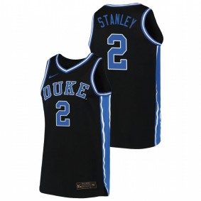 Cassius Stanley Duke Blue Devils 2019-20 Black Replica College Basketball Jersey