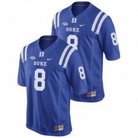 Men's Duke Blue Devils Chase Brice Royal Replica Game Football Nike Jersey