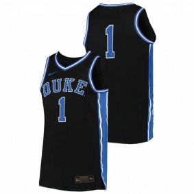 Men's Duke Blue Devils Black Replica College Basketball Jersey