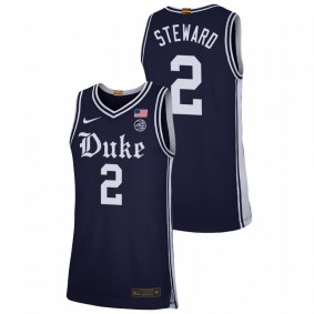 DJ Steward Duke Blue Devils Navy Alternate Brotherhood Nike Jersey