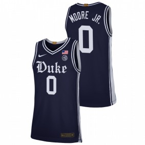 Wendell Moore Jr. Duke Blue Devils Navy Alternate Brotherhood Nike Jersey