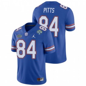 Men's Florida Gators Kyle Pitts Royal 2020 Cotton Bowl Game Jersey