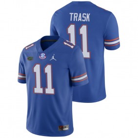 Men's Florida Gators Kyle Trask #11 Royal College Football Home Game Jersey