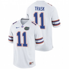 Men's Florida Gators Kyle Trask #11 White College Football Away Game Jersey