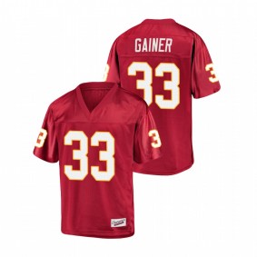 Men's Florida State Seminoles Amari Gainer Garnet College Football Jersey