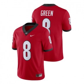 Male Georgia Bulldogs Nike #8 Red A.J. Green Alumni Football Game Player Jersey