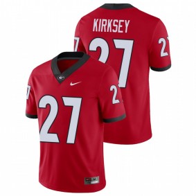 Men's Georgia Bulldogs Austin Kirksey Red College Football Alumni Player Jersey