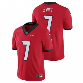 Men's Georgia Bulldogs D'Andre Swift Red Limited Jersey