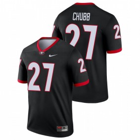 Nick Chubb Georgia Bulldogs Black Legend Alternate Jersey