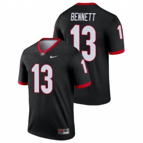 Stetson Bennett Georgia Bulldogs Black Legend Alternate Jersey