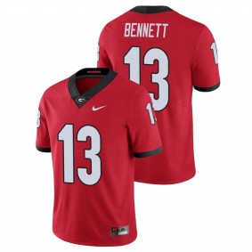 Men's Georgia Bulldogs Stetson Bennett Red Limited Jersey